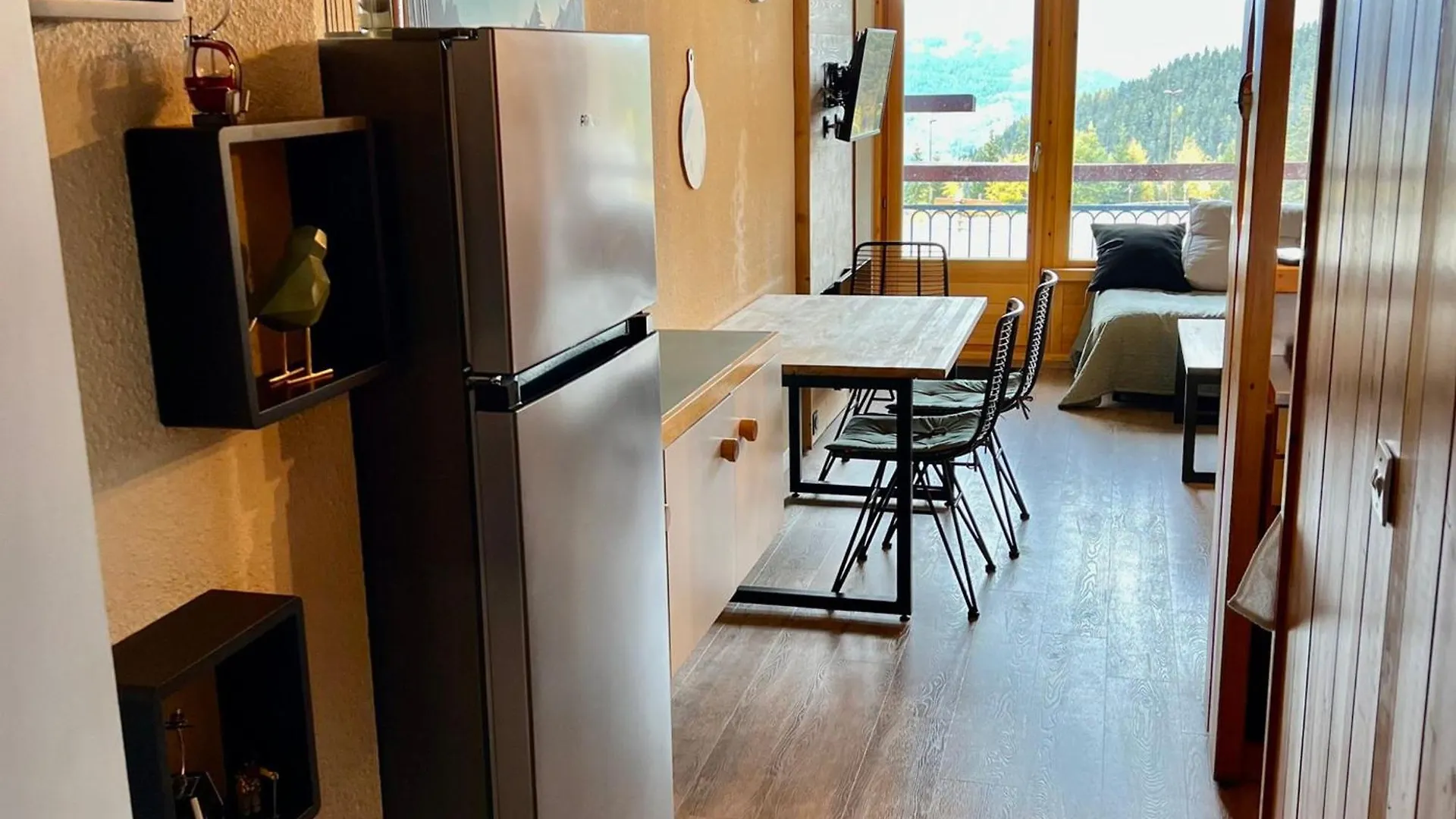 Lägenhet Studio Renove Avec Balcon Et Wifi Au Pied Des Pistes - Fr-1-346-555 Les Arcs