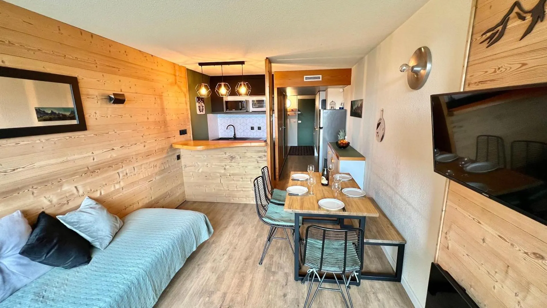 Studio Renove Avec Balcon Et Wifi Au Pied Des Pistes - Fr-1-346-555 Les Arcs  Les Arcs (Savoie)